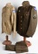 WWII US WOMAN ARMY CORPS WAC NAMED OFFICER UNIFORM