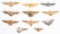 WWII US NAVAL MARINE CORPS WINGS LOT OF 11 WW2