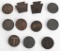 WW1 US ENLISTED COLLAR BRASS LOT OF 11 PA CAVALRY