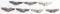 WWII US ARMY AIR CORPS AIR CREW WING LOF OF 7 WW2