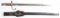 JAPANESE TYPE 18 MURATA BAYONET W/ SCABBARD
