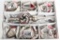 WWII 7pc NAZI GLASS BLOWN CHRISTMAS ORNAMENTS WW2