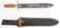 SPRINGFIELD M1887 HOSPITAL CORPS KNIFE W/ SCABBARD