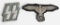 WWII WAFFEN SS FORMER POLICE BADGE SLEEVE EAGLE