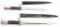 WII NAZI GERMAN DRESS BAYONET LOT OF 2 WW2