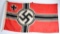 WWII NAZI GERMAN KRIEGSMARINE BATTLE FLAG 100X170