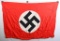 WWII NAZI GERMAN NSDAP WALL FLAG MINT WW2