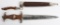 WWII NAZI GERMAN SA DAGGER M7/49 W/ SCABBARD WW2