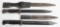 WWII NAZI GERMAN K-98 BAYONET LOT OF 2 WW2