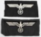WWII NAZI GERMAN PANZER BREAST EAGLE LOT OF 2 WW2