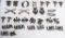 WW1 US OFFICER COLLAR INSIGNIA SETS LOT OF 15