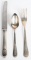 WWII NAZI GERMAN ADOLF HITLER 3 PIECE FLATWARE