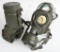 WWII NAZI GERMAN M30 GASMASK & CANISTER GAS WW2