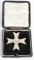 CASED WAR MERIT CROSS 1ST CLASS WITHOUT SWORDS