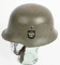 WWII NAZI GERMAN POLICE DD M34 EDELSTAHL HELMET