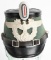 WWII NAZI GERMAN POLICE SCHUTZPOLIZEI NCO'S SHAKO