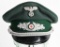 WWII NAZI GERMAN FORESTRY OFFICER VISOR CAP WW2