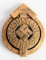 WWII HITLER YOUTH HJ GOLDEN LEADERS SPORTS BADGE