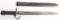 WWII JAPANESE CHILDS TRAINING BAYONET W/ SCABBARD