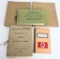 WWII STELLAR GROUP OF RESTRICTED FIELD MANUALS WW2