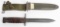 WWII M4 CARBINE BAYONET W/ M8A1 SCABBARD BY UTICA