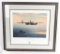 JIMMY DOOLITTLE SIGNED FRAMED ART PRINT W/ CERTIF