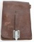 WWII NAZI GERMAN LUFTWAFFE MAP CASE 1937 UNIT MARK