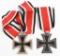 WWII NAZI GERMAN 2nd CLASS IRON CROSS LOT OF 2 WW2