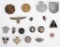 WWII NAZI GERMAN TINNIE LOT OF 18 & BADGES WW2