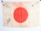 WWII JAPANESE ARMY NATIONAL FL:AG WITH KANJI WW2