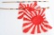 WWII JAPANESE ARMY RISING SUN FLAG LOT OF 2 WW2