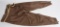 WWII JAPANESE ARMY (IJA) SUMMER FLIGHT PANTS WW2