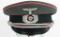 REPRO WWII NAZI GERMAN PANZER OFFICER VISOR HAT