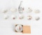 WWII IMPERIAL JAPANESE SAKE CUP LOT W/ BOTTLE