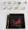 WWII IMPERIAL JAPANESE SAKE CUP LOT W/ TRAY WW2