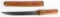 JAPAN TANTO KNIFE, ONE HOLE SIGNED TANG