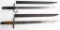 2 WWII JAPANESE TYPE 30 BAYONETS RARE VARIANT