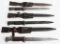 WWII NAZI GERMAN K98 RIFLE BAYONET LOT OF 3 WW2