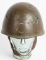 WWII ITALIAN M33 STEEL COMBAT HELMET W/ LINER WW2