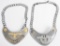 REPRO LOT OF 2 NAZI GERMAN POLICE GORGET