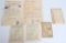 WWII NAZI GERMAN HITLER YOUTH DOCUMENTS GROUPING