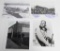 WWII FLYING TIGERS SIGNED PHOTO LOT OF 6 WW2