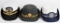 3 FEMALE FIELD GRADE OFFICER CAPS ARMY NAVY AF