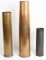 3 WWII AND POSTWAR SPENT ARTILLERY SHELL CASINGS