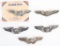 WWII US AIR CORPS NAVIGATOR WING LOT OF 5 WW2
