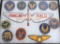 WWII US AIR FORCE & FLIGHT SCHOOL PATCH LOT WW2