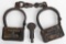 FAKE SLAVE HANDCUFFS FOR NEGRO WOMEN OR CHILD