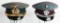 REPRO HEER GENERALS & FIRE POLICE VISOR CAP LOT