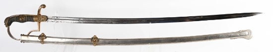 WW1 STELLAR NAMED IMPERIAL GERMAN ENGRAVED SWORD