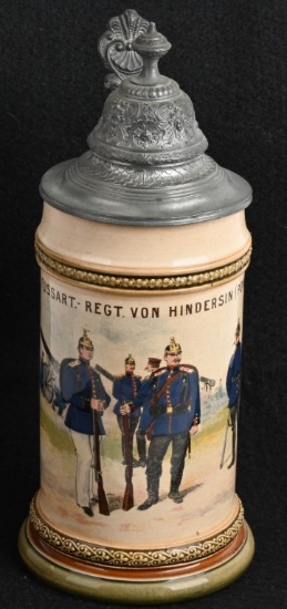 WW1 IMPERIAL GERMAN REGIMENTAL STEIN FUSSART REGT